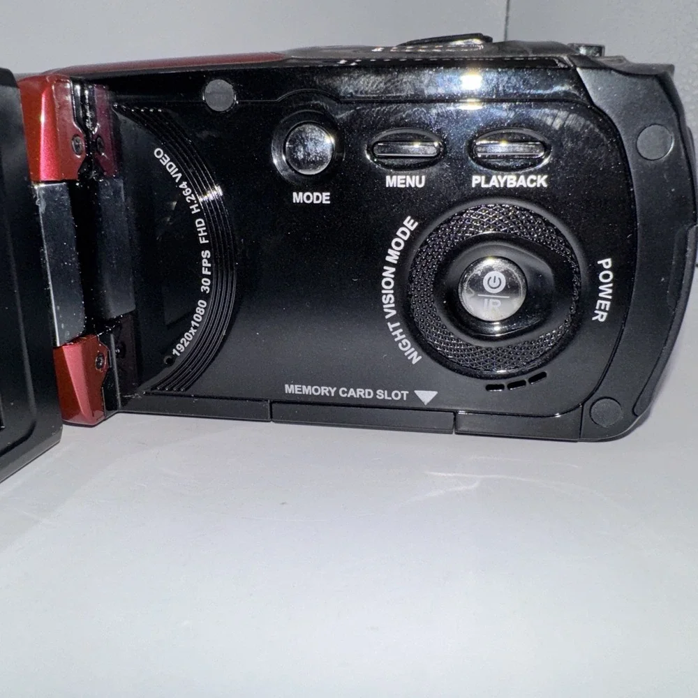 UsedMinolta MN88V 24MP/1080p‎ HD IR Night Vision Digital Camcorder w/ 16GB Parts